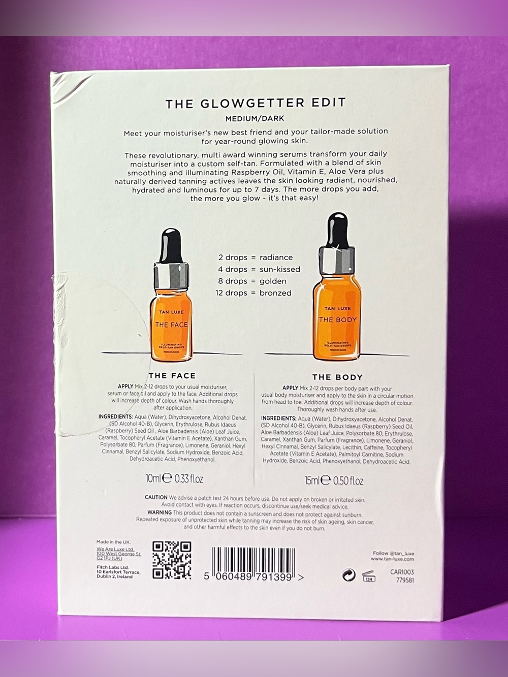 TAN-LUXE - The Glowgetter Edit - Medium/Dark - Picture 2 of 4